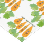 かわいいキャロットカルテット漫画イラストレーション テーブルクロス (アングル)