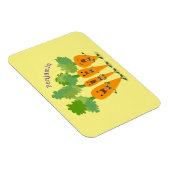 かわいいキャロットカルテット漫画イラストレーション マグネット (右側)