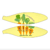 かわいいキャロットカルテット漫画イラストレーション ミニバスケットボール (パネル)