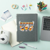  かわいいキャンディコーンのハロウィンパーティー シール (iPadカバー)