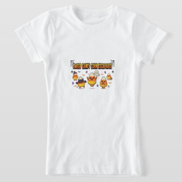 かわいいキャンディコーンのハロウィンパーティー Tシャツ