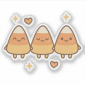 かわいいキャンディコーントリオ シール (正面)