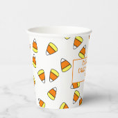 かわいいキャンディコーンパターンハローウィンパーティ紙カップ 紙コップ (右)