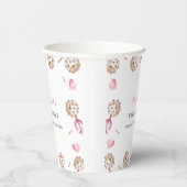 かわいいキャンディバレンタインのスイーテアット赤ちゃんシャワー 紙コップ (右)