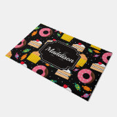 かわいいキャンディパターン ドアマット (アングル)