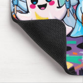 かわいいキャンディパレードカラフルかわいい漫画 マウスパッド (コーナー)