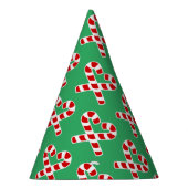 かわいいキャンディーケーンクリスマスパーティー紙コーン帽子 パーティーハット (右)