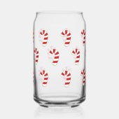 かわいいキャンディーケーンクリスマス ガラス缶 (左)