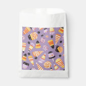 かわいいキャンディーコーンのパターン フェイバーバッグ (正面)