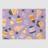 かわいいキャンディーコーンのパターン 薄葉紙 (正面)