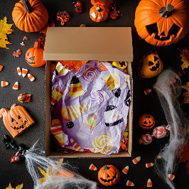 かわいいキャンディーコーンのパターン 薄葉紙