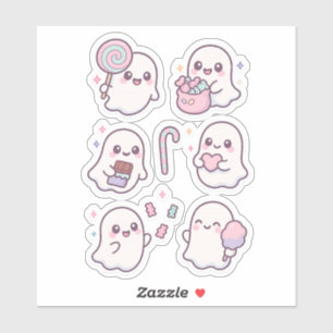 かわいいキャンディーゴースト Kawaii スティッカーセット シール