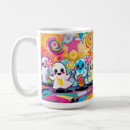 かわいいキャンディーパレード カラフルで可愛いキャラクター コーヒーマグカップ