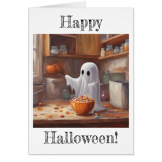 かわいいキャンディ泥棒カード