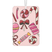 かわいいキャンディ カーエアーフレッシュナー (裏面)