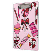 かわいいキャンディ クリップボード (左)