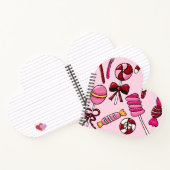 かわいいキャンディ ノートブック (内部)