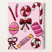 かわいいキャンディ プランナー手帳 (裏面)