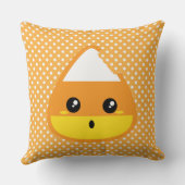 かわいいキャンデートウモロコシの装飾用クッション クッション (裏面)