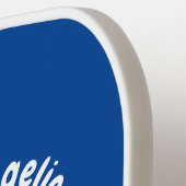 かわいいキャンドルトリオ漫画 ピックルボールラケット (左詳細)