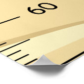 かわいいキャンプの成長図 ポスター (角)