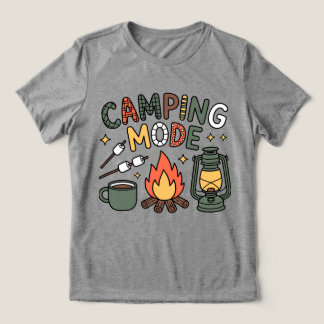 かわいいキャンプモードTシャツ トライブレンドTシャツ