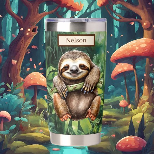 かわいいキャンプ場の名前を追加 保温保冷タンブラー