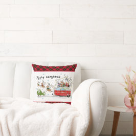 かわいいキャンプ好きクリスマス クッション