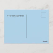 かわいいキャンプ愛好家を追加文字 ポストカード (裏面)