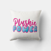 かわいいキュートピンクブループルシエ クッション (裏面)