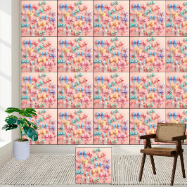 かわいいキュート子供部屋パステルボーズ&キャンディズパターン 壁紙