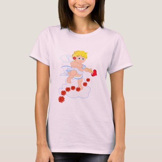 かわいいキューピッドティー Tシャツ (正面)