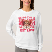 かわいいキューピッドバレンタインデーセルフラブ