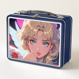 かわいいキューピッドメタルランチボックス メタルランチボックス