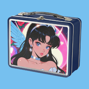 かわいいキューピッドメタルランチボックス メタルランチボックス