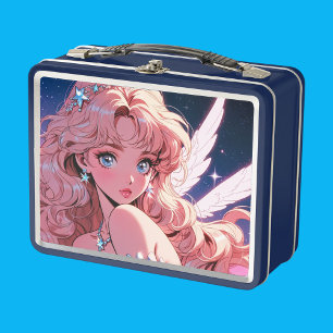 かわいいキューピッドメタルランチボックス メタルランチボックス