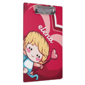 かわいいキューピッド クリップボード (右)