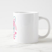 「かわいいキラキラ喜びマグカップ」 ジャンボコーヒーマグカップ (右)