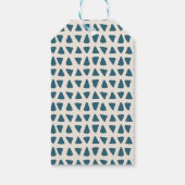 かわいいキリンとフローラ花輪 ギフトタグ (裏面)