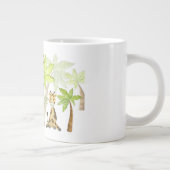 かわいいキリンのイラスト ジャンボコーヒーマグカップ (右)