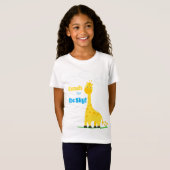 かわいいキリンの子供用Tシャツ Tシャツ (正面フル)
