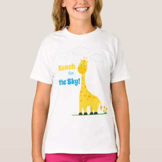 かわいいキリンの子供用Tシャツ Tシャツ