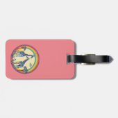 かわいいキリンの家族 ラゲッジタグ (裏面横)