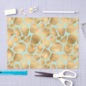 かわいいキリンの斑点 薄葉紙 (クラフト)