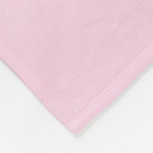 かわいいキリンの水の色ママ&ベビー フリースブランケット (角)