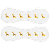 かわいいキリンの漫画 ソフトボール (パネル)