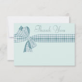 かわいいキリンの警官のベビーシャワーは感謝していしています サンキューカード (裏面)