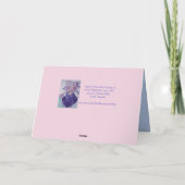 かわいいキリンハッピーバースデーボーイズ子供名札 カード (裏面)