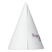 かわいいキリンハッピーバースデー パーティーハット (裏面)