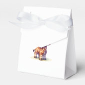 かわいいキリンハッピーバースデー フェイバーボックス (正面サイド)